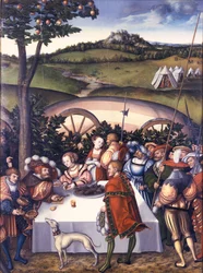 Judith en la mesa de Holofernes