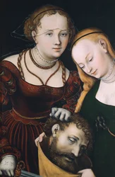 Judith con la cabeza de Holofernes, de Lucas Cranach Elder (1472-1553)