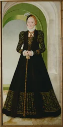Ana de Dinamarca (óleo sobre lienzo)