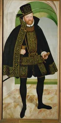 Augusto de Sajonia (óleo sobre lienzo)