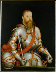 Elector Moritz de Sajonia ... (pintura sobre lienzo)