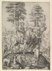 Abigail ante David, ca. 1507