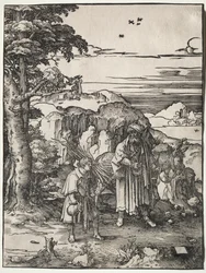 Abraham Going to Sacrifice Isaac