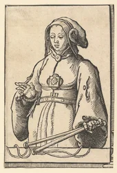 Sibila Agripina, de la serie de Sibilas