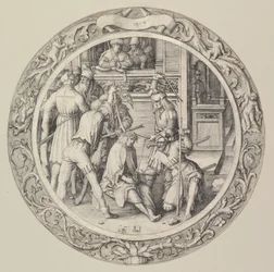 Cristo Coronado de Espinas, de la Pasión Circular, 1509
