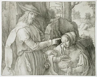 Cristo como jardinero apareciéndose a santa María Magdalena