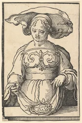 Sibila Délfica, de la serie de Sibilas, ca. 1530