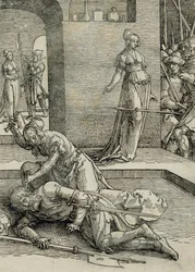 Jael mata a Sísara, 1515-19