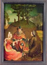 Las hijas de Lot hacen beber vino a su padre, c.1508-15