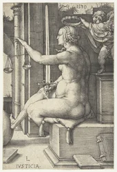 Justicia
Iusticia (título del objeto)
Siete Virtudes (título de la serie)