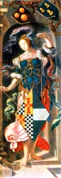 La curación del ciego de Jericó (detalle), 1531
