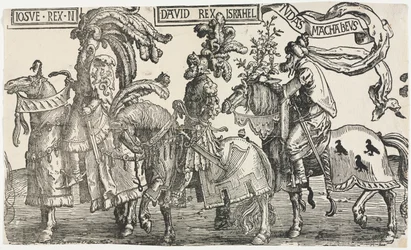 Los nueve héroes: Josué, David, Judas Macabeo