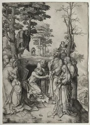 La resurrección de Lázaro, antes de 1508