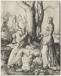 La Tentación de San Antonio, 1509