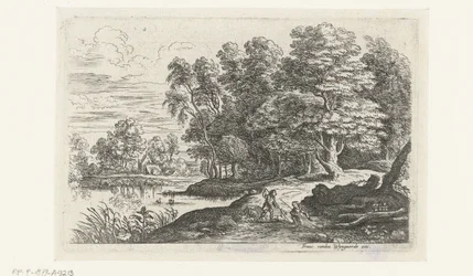 Paisaje con dos pastores Cinco paisajes (título de la serie)