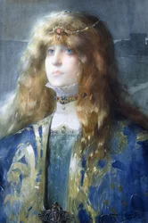 Retrato de Sarah Bernhardt