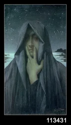 Silencio (óleo sobre tabla)