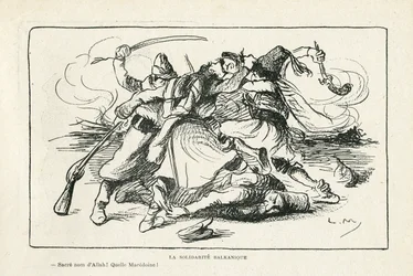 Ilustración en Le Rire