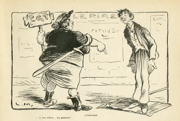 Ilustración en Le Rire