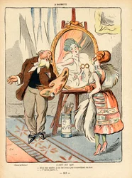 La Baionnette, Satírico en Colores