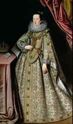 Eleanor Gonzaga (1598-1655), esposa de Fernando II (1578-1637) Emperador del Sacro Imperio Romano, principios del siglo XVII