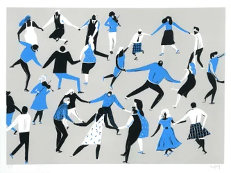 Ceilidh, 2016 (serigrafía)
