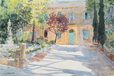 El Jardín de la Iglesia de Santa Ana, Jerusalén