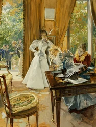 En el Salón, 1897