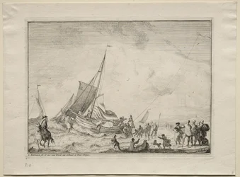 Lanzamiento de un barco
