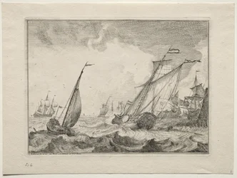 Barcos en una tormenta