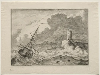Tormenta en el mar