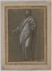 Figura masculina de pie, c. 1610