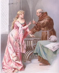 Fraile: Aguanta hija, veo una especie de esperanza, ilustración de Romeo y Julieta