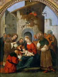La Adoración de los Magos, 1522