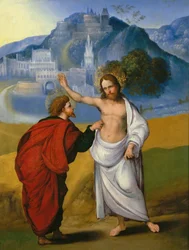 La incredulidad de Santo Tomás, ca 1521