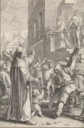 Cristo mostrado al pueblo (Ecce homo) La Pasión (título de la serie)