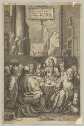 La Última Cena, de La Pasión de Cristo, ca. 1623