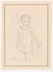 Niño sentado