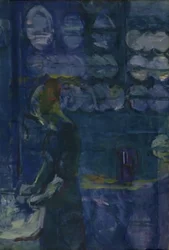 La cocina azul