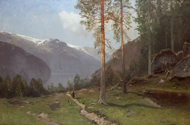 paisaje de fiordos