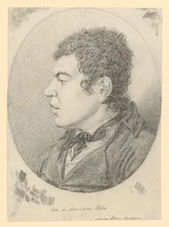 Retrato del poeta Hiller