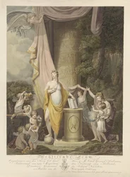Alegoría del pasado siglo XVIII
Siglo XVIII (título en el objeto)