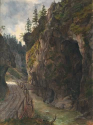 cañón de roca