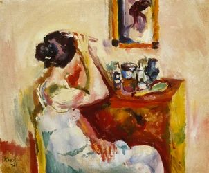 Lavado matutino; Morgenvask, 1921