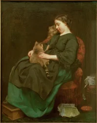 La madre gata