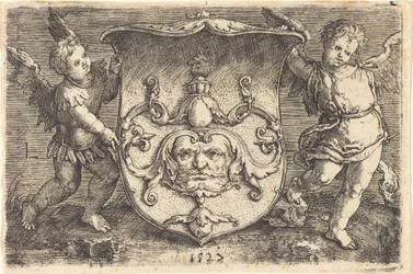 Escudo con Mascarón