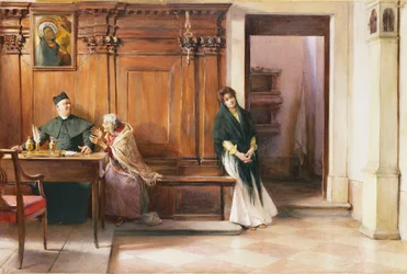 Una intervención clerical, 1897