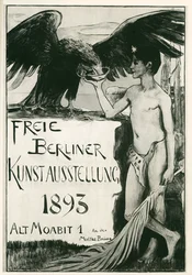 Ludwig von Hofmann: Exposición libre de arte de Berlín ... (litografía)