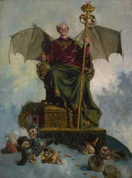 Alegoría de Satanás (Señor del mundo), hacia 1900