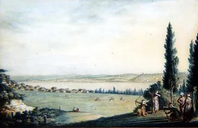 Vista Lejana de la Ciudad de Cospoli